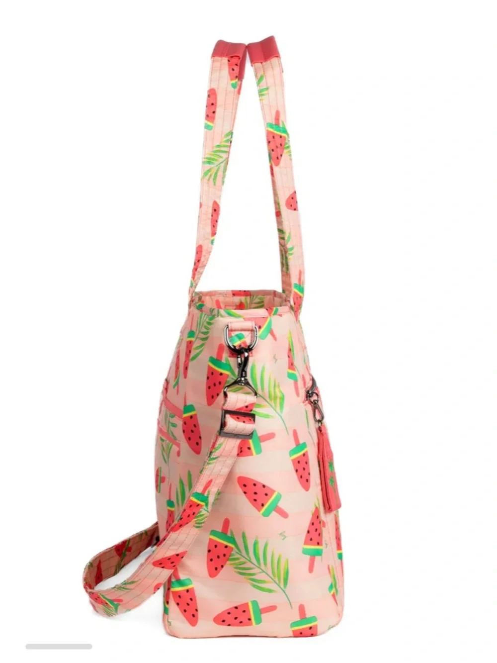 Lug Paddle Carry-All Tote POPSICLE PINK (LOVE STRIPE PINK)